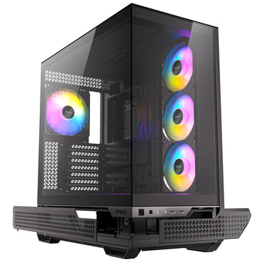 Antec c7 argb midi tower behuizing (zwart | 2x usb-a | 1x usb-c | tempered glass)