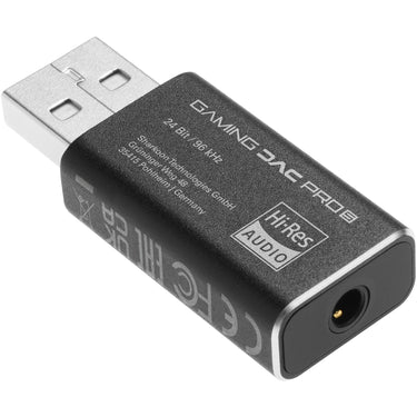 Sharkoon gaming dac pro s geluidskaart (zwart, usb-a naar 3.5 mm trrs)