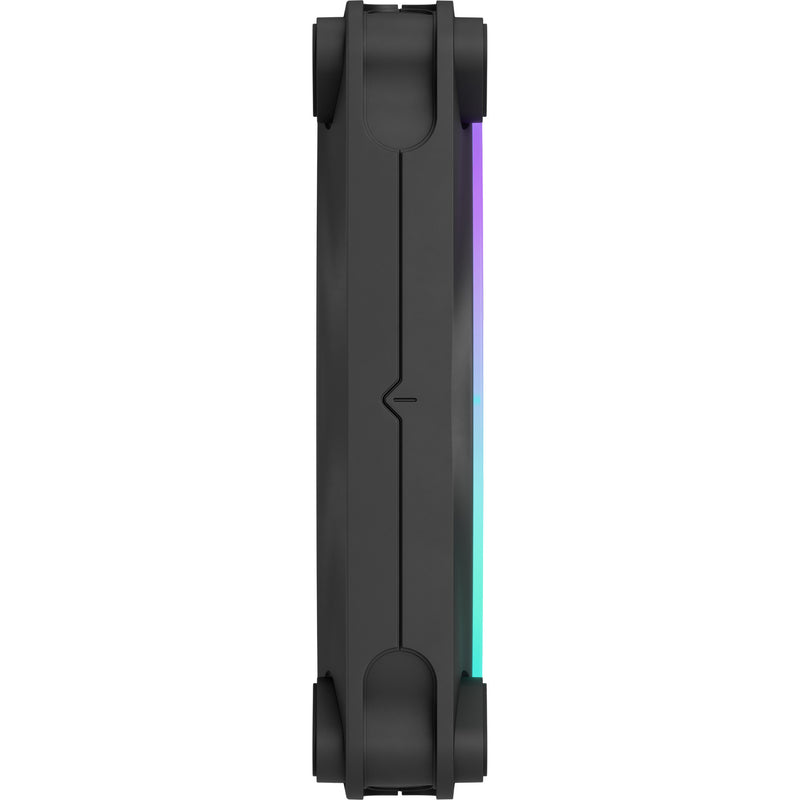 Afbeelding laden in galerijviewer, Fractal design momentum 12 rgb case fan (zwart, 120 x 120 x 25 mm, pwm)
