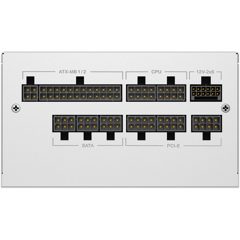 Load image into Gallery viewer, Sharkoon rebel p20 gen2 modulaire 850 watt voeding (wit, 1x 12v-2x6, 3x pcie)
