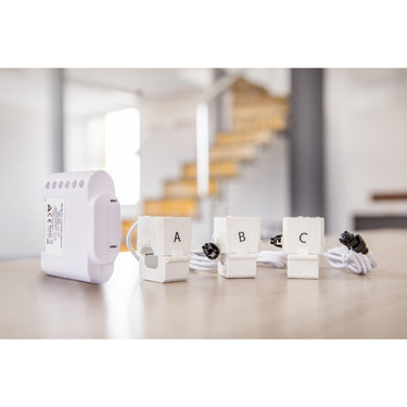 Shelly 3em slimme wifi driefasige energiemeter