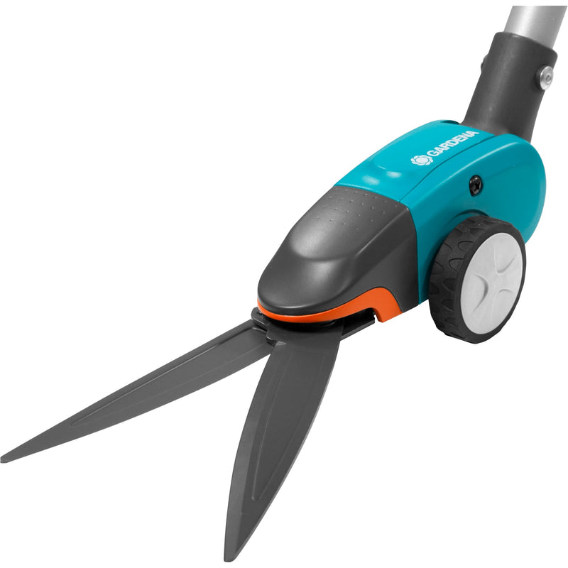 Load image into Gallery viewer, Gardena comfort grasschaar op steel (turquoise zwart, 12100-20)
