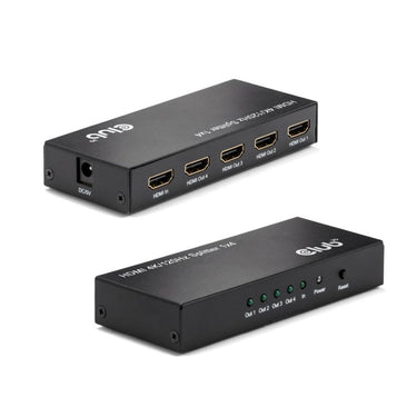 Club 3d hdmi splitter 1x > 4x hdmi 4k 120hz (zwart)