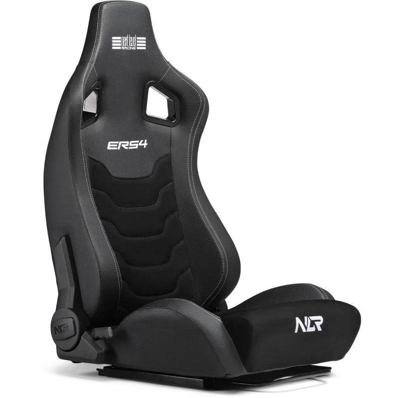Load image into Gallery viewer, Next level racing ers4 elite reclining seat - pu leder suède edition gamestoel (zwart)
