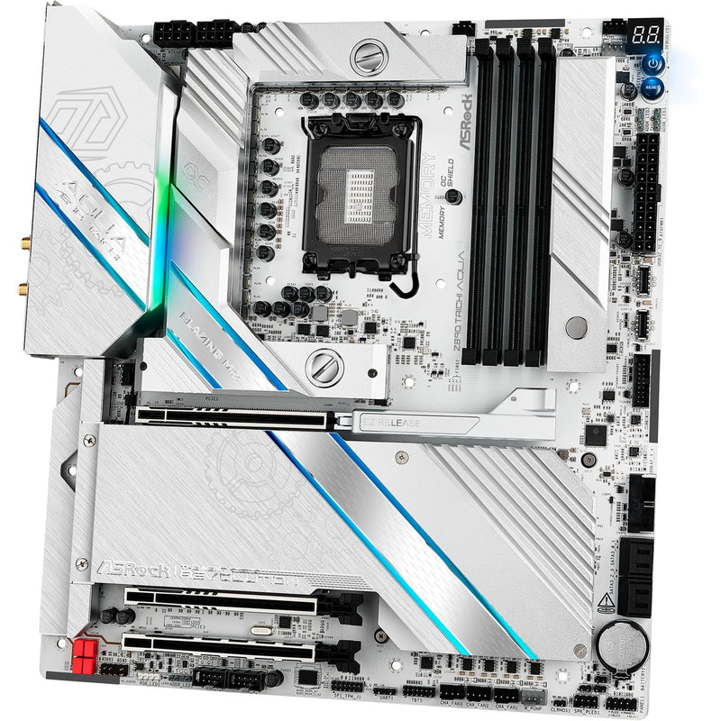 Load image into Gallery viewer, Asrock z890 taichi aqua socket 1851 moederbord (zwart, raid, 10gb-lan, 5gb-lan, wi-fi 7, bt, sound, e-atx)
