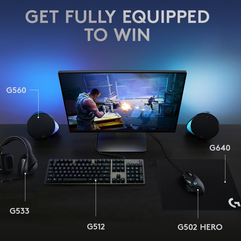 Load image into Gallery viewer, Logitech Logitech G512 CARBON LIGHTSYNC RGB Mechanical Gaming Keyboa
