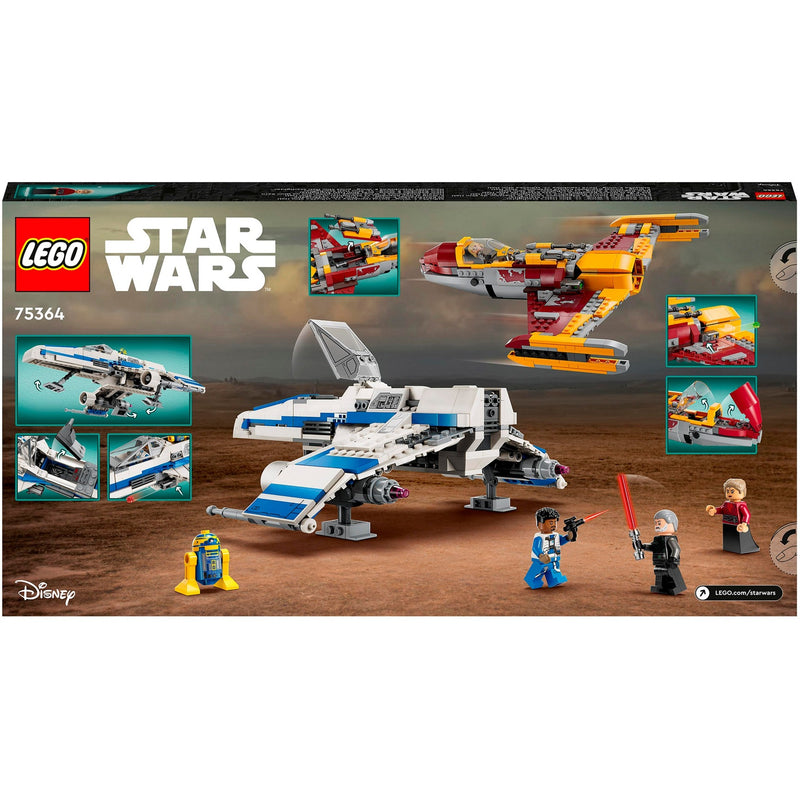 Load image into Gallery viewer, Lego star wars - new republic e-wing vs. shin hati's starfighter constructiespeelgoed (75364)
