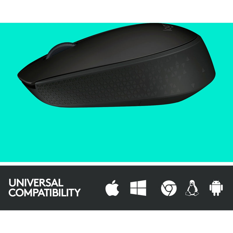 Load image into Gallery viewer, Logitech b170 muis (zwart, draadloos)
