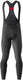 Castelli velocissimo 5 - bib tights with pad black silver reflex