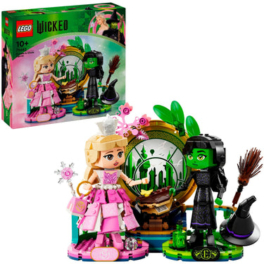 Lego wicked - elphaba en glinda figuren constructiespeelgoed (75682)