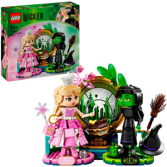 Lego wicked - elphaba en glinda figuren constructiespeelgoed (75682)