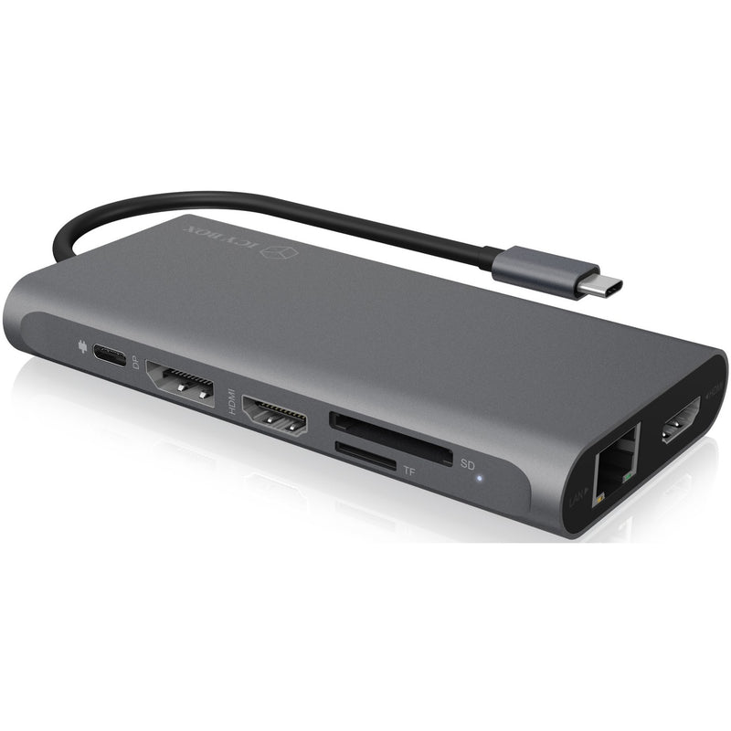 Load image into Gallery viewer, Icy box ib-dk4050-cpd dockingstation (antraciet)
