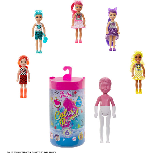 Barbie color reveal - chelsea pop (assortiment product)