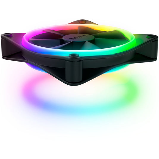 Nzxt f120 rgb duo case fan (zwart, 120 x 120 x 25 mm, pwm, zonder controller)