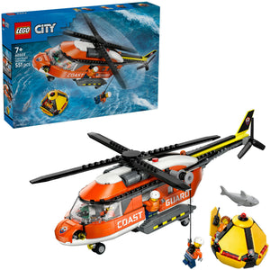 Lego city exploration - kustwacht helikopter - 60503
