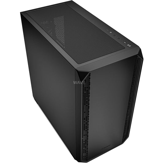 Sharkoon mk2 mini tower behuizing (zwart | 2x usb-a | 1x usb-c)