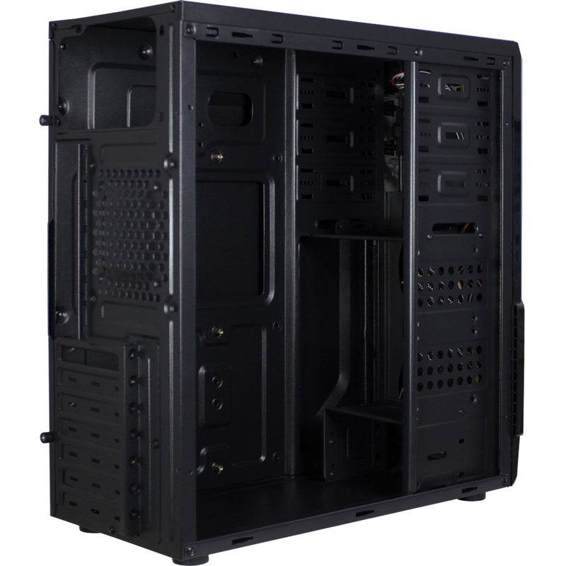Load image into Gallery viewer, Inter-tech b-42 rgb midi tower behuizing (zwart | 3x usb-a | rgb | window)
