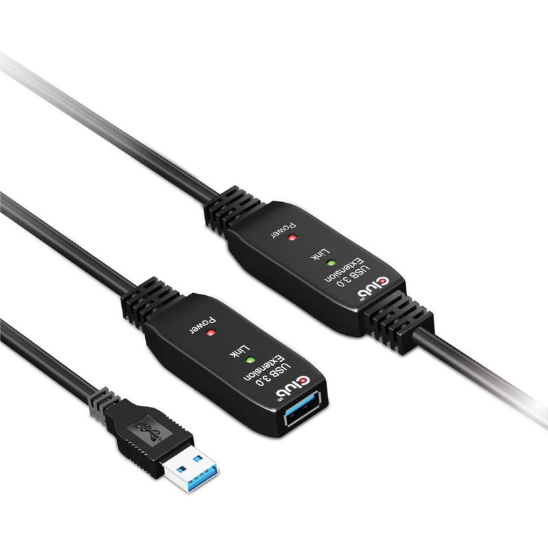 Load image into Gallery viewer, Club 3d usb 3.2 gen 1 actieve repeaterkabel (zwart, 15 meter)
