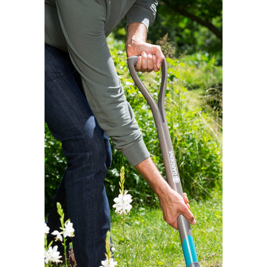 Gardena natureline spade (houtkleur turquoise, 17000-20)
