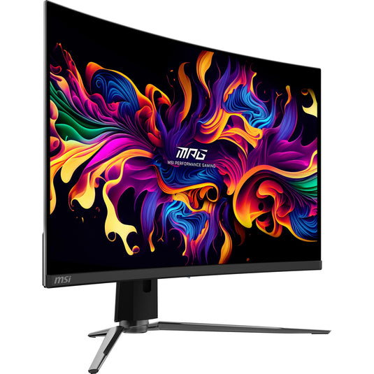 Msi mpg 321curx qd-oled 31.5 4k uhd curved gaming monitor (zwart, 2x hdmi, displayport, 2x usb-a, usb-b, usb-c, 240 hz)