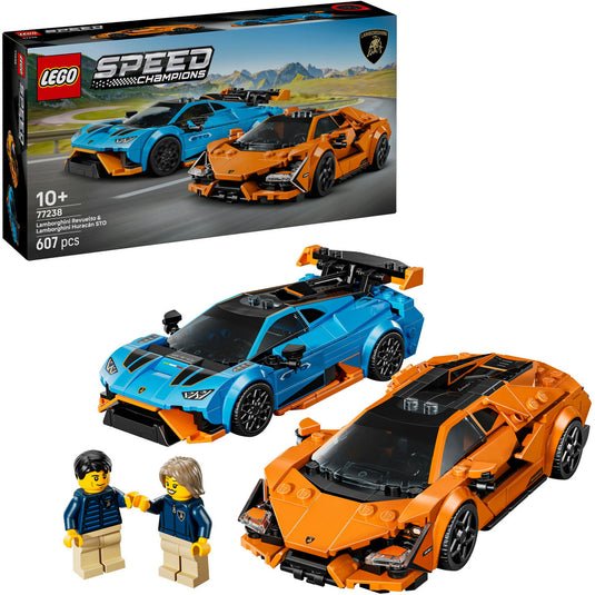 Lego speed champions 77238 lamborghini revuelto en huracan sto
