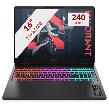 Omen max gaming laptop 16-ak0030nd (be7a2ea) 16 copilot+ gaming laptop (zwart | ryzen al 9 hx 375 | rtx 5070 | 32 gb | 1 tb ssd | 240 hz)
