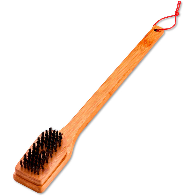 Load image into Gallery viewer, Weber reinigingsborstel - bamboe grillreinigingsborstel (45 cm)
