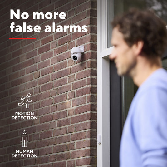 Trust ipcam-3900 360° buitencamera (wit, 2.4 of 5ghz wifi)