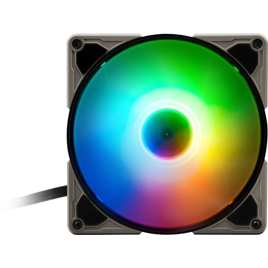 Sharkoon silentstorm 140 pwm rgb case fan (140 x 140 x 25 mm)