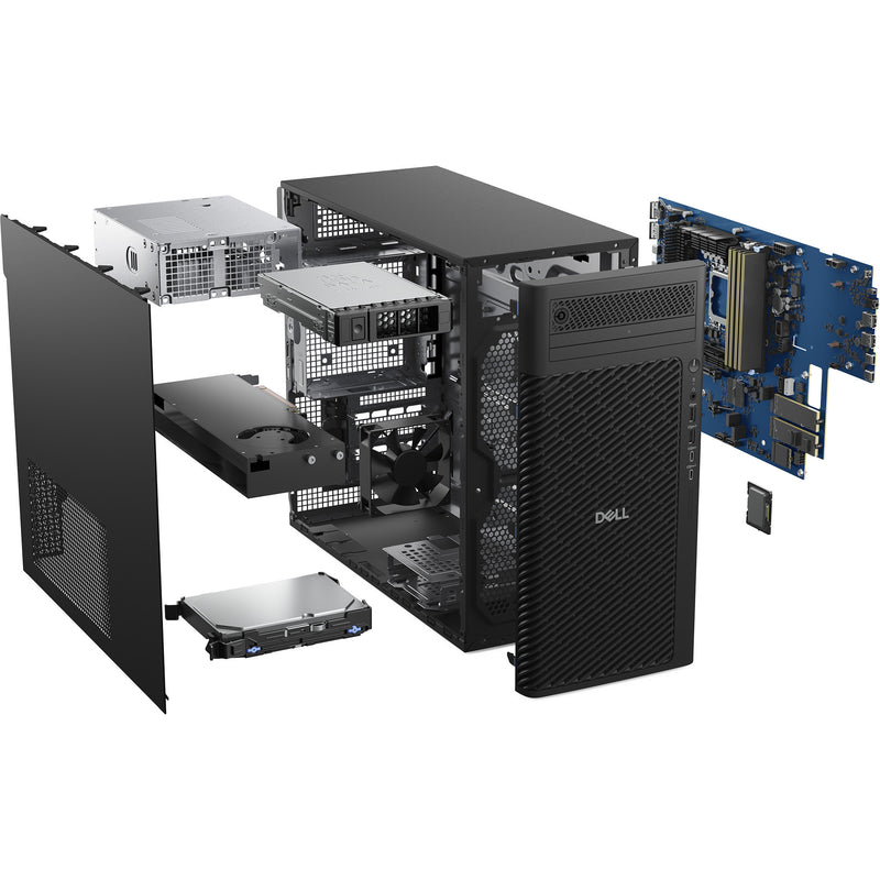 Load image into Gallery viewer, Dell pro max tower t2 (j9jx5) pc-systeem (zwart | core ultra 7 265 | rtx a1000 | 32 gb | 1tb ssd)
