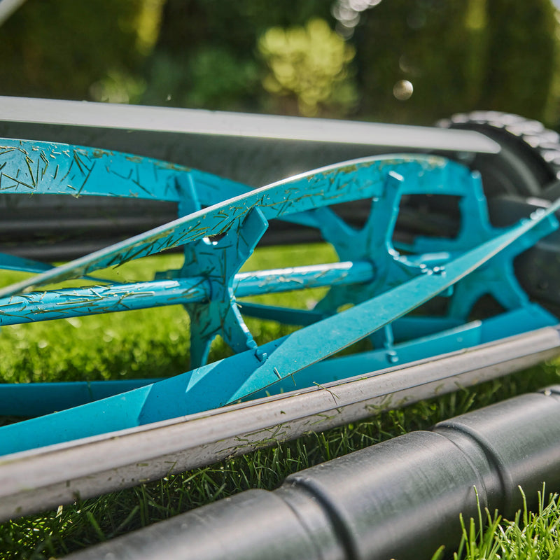 Load image into Gallery viewer, Gardena kooimesmaaier comfort 400 kooimaaier (grijs turquoise, 11760-20)
