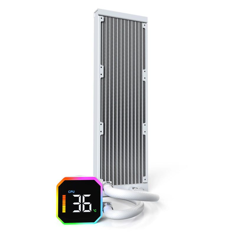 Load image into Gallery viewer, Montech hyperflow digital 360 waterkoeling (wit)

