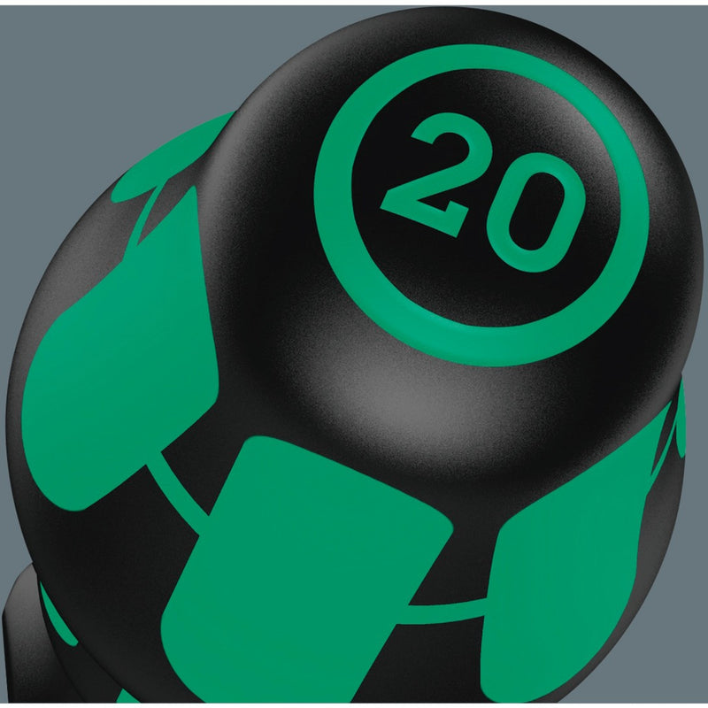 Load image into Gallery viewer, Wera 367 6 torx hf-schroevendraaierset kraftform plus + rek (zwart groen, 6‑delig)
