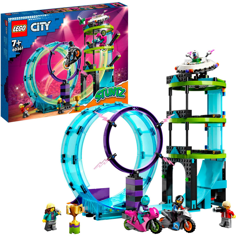 Load image into Gallery viewer, Lego city - ultieme stuntrijders uitdaging constructiespeelgoed (60361)
