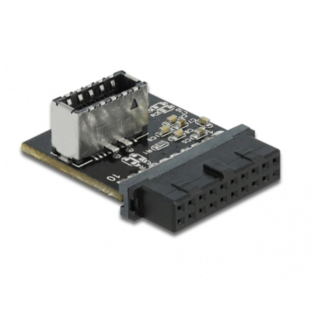 Load image into Gallery viewer, Delock usb 3.0 adapter pin header female to internal key a female (zwart)
