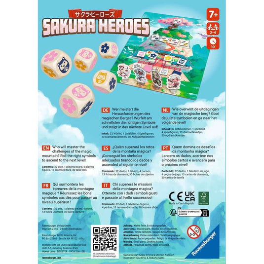 Ravensburger sakura heroes dobbelspel