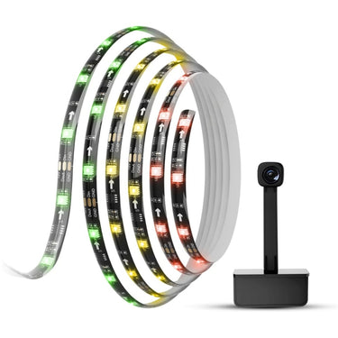 Govee h6199 dreamview t1 tv achtergrondverlichting sfeerverlichting (5 meter, rgbic, wifi, bluetooth, voor 75 - 85 inch tv's)