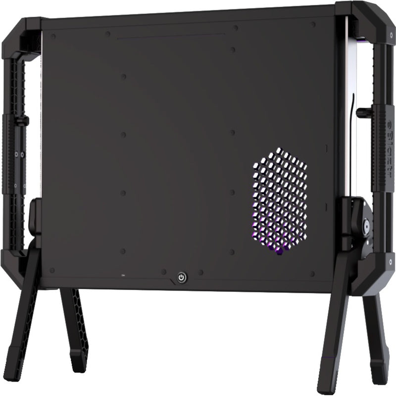 Afbeelding laden in galerijviewer, Eblaztr pc-case desktop behuizing (zwart (mat))
