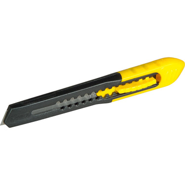 Stanley afbreekmes sm 9mm, 3 stuks mes (geel zwart)