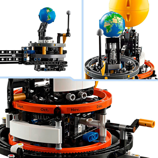 Lego technic 42179 de aarde en de maan in beweging