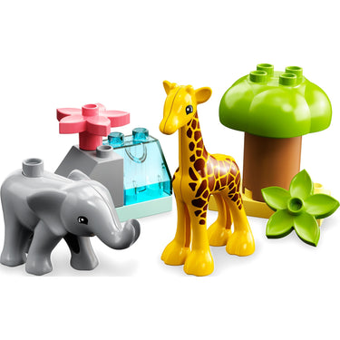 Lego duplo - wilde dieren van afrika constructiespeelgoed (10971)