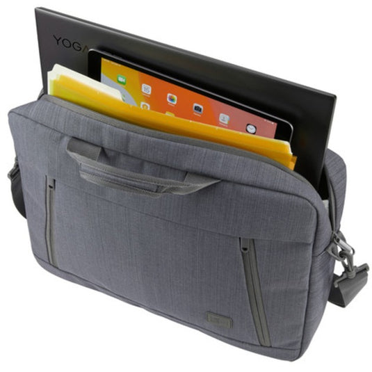 Case logic huxton attaché 15,6 laptoptas (grijs)
