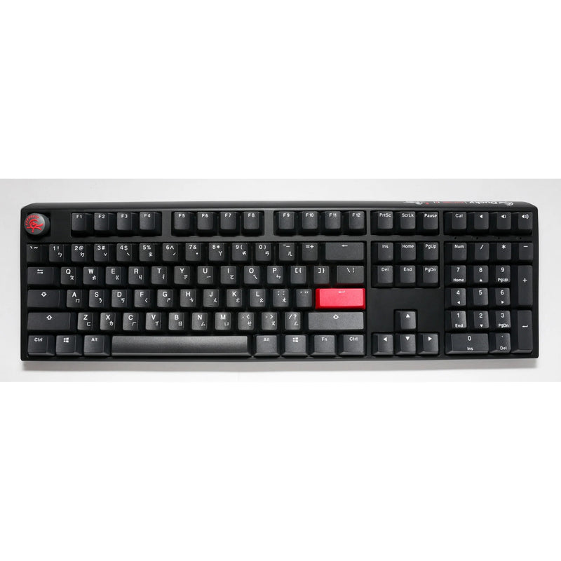 Load image into Gallery viewer, Ducky one 3 carbon black mechanisch toetsenbord (carbon, us lay-out (qwerty), cherry mx brown, 100%, pbt double shot, hot swap)
