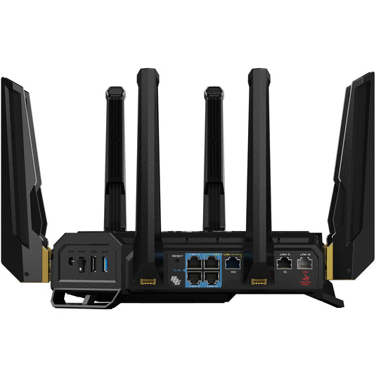 Asus rog rapture gt-be98 20th anniversary edition router (zwart)