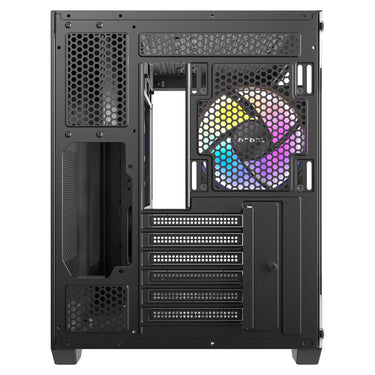 Antec cx800 argb midi tower behuizing (zwart | 2x usb-a | tempered glass)