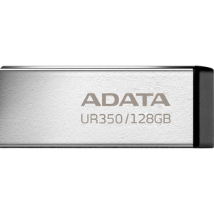 Adata ur350 128 gb usb-stick (nikkel zwart, usb-a 3.2 gen 1 (5 gbit s))