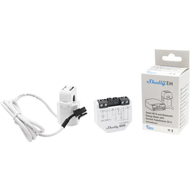 Shelly em gen3 - (1 x 50a ct included) elektriciteitsmeter bluetooth, wifi