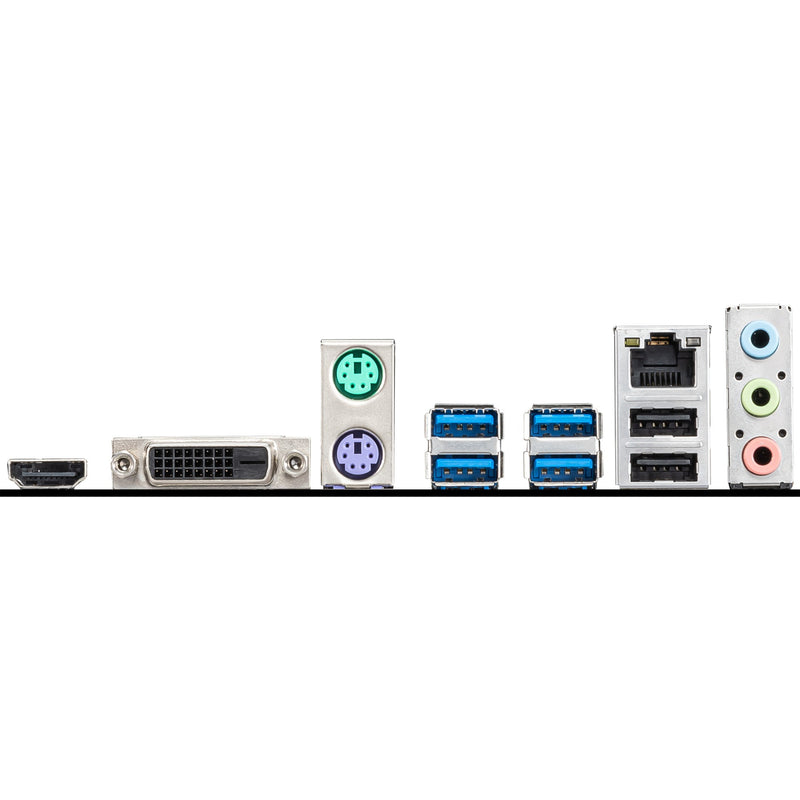 Load image into Gallery viewer, Msi a520m-a pro socket am4 moederbord (zwart grijs, raid, gb-lan, sound, µatx)
