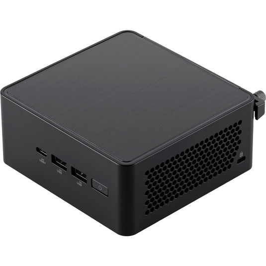 Asus nuc 14 pro tall kit rnuc14rvhi300002i barebone (zwart | core 3 100u | intel graphics)