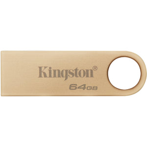 Kingston datatraveler se9 g3 64 gb usb-stick (goud, dtse9g3 64gb, usb-a 3.2 (5 gbit s))